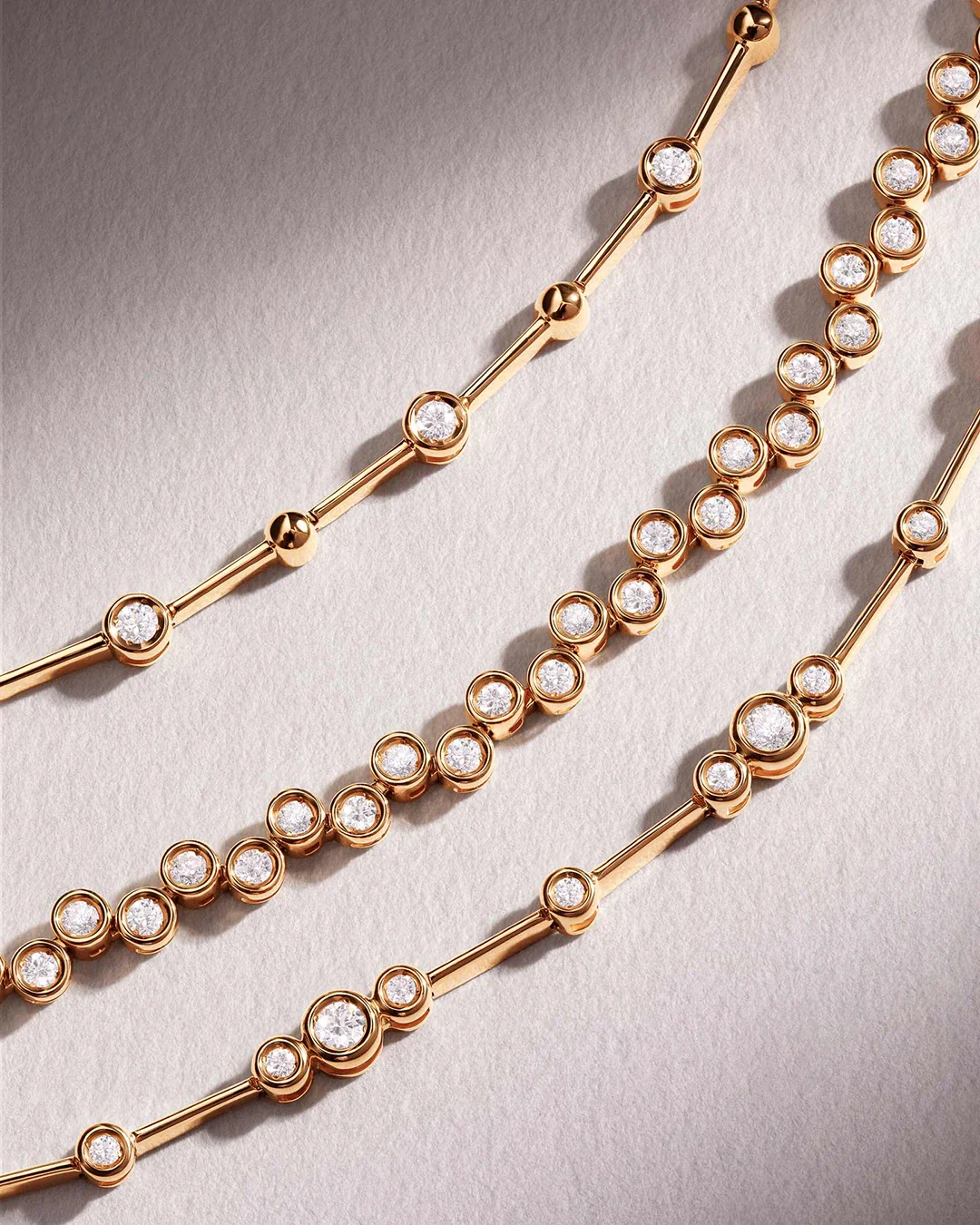 Pulsera Origine Liée de Diamantes 0,50 Cts. en Oro Amarillo de 18 Kt - Image 5