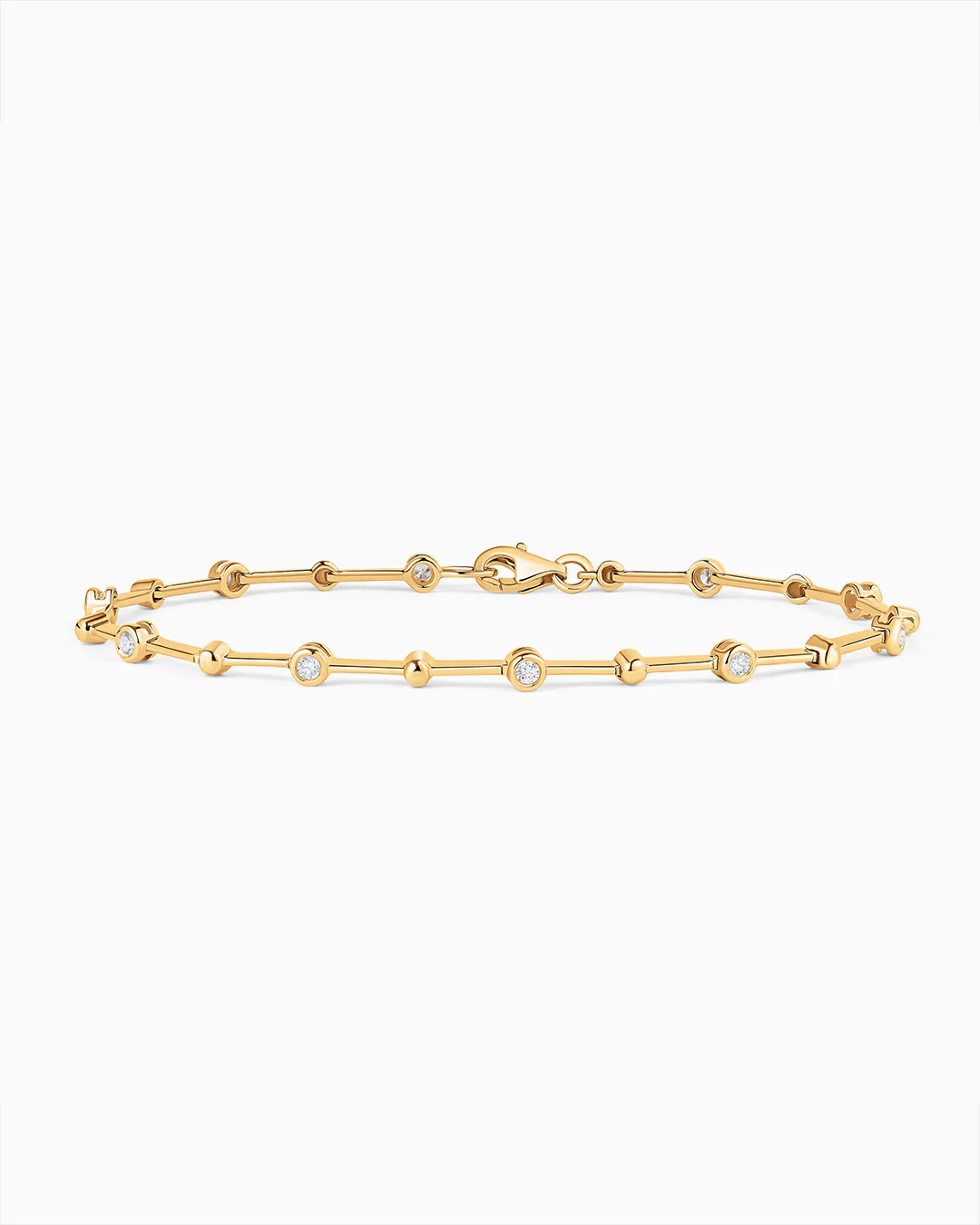 Pulsera Origine Liée de Diamantes en Oro Amarillo de 18 Kt