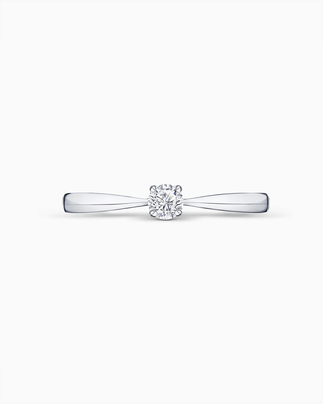 Solitario Always de Diamante 0,10 Cts. en Oro Blanco de 18 Kt - Image 5
