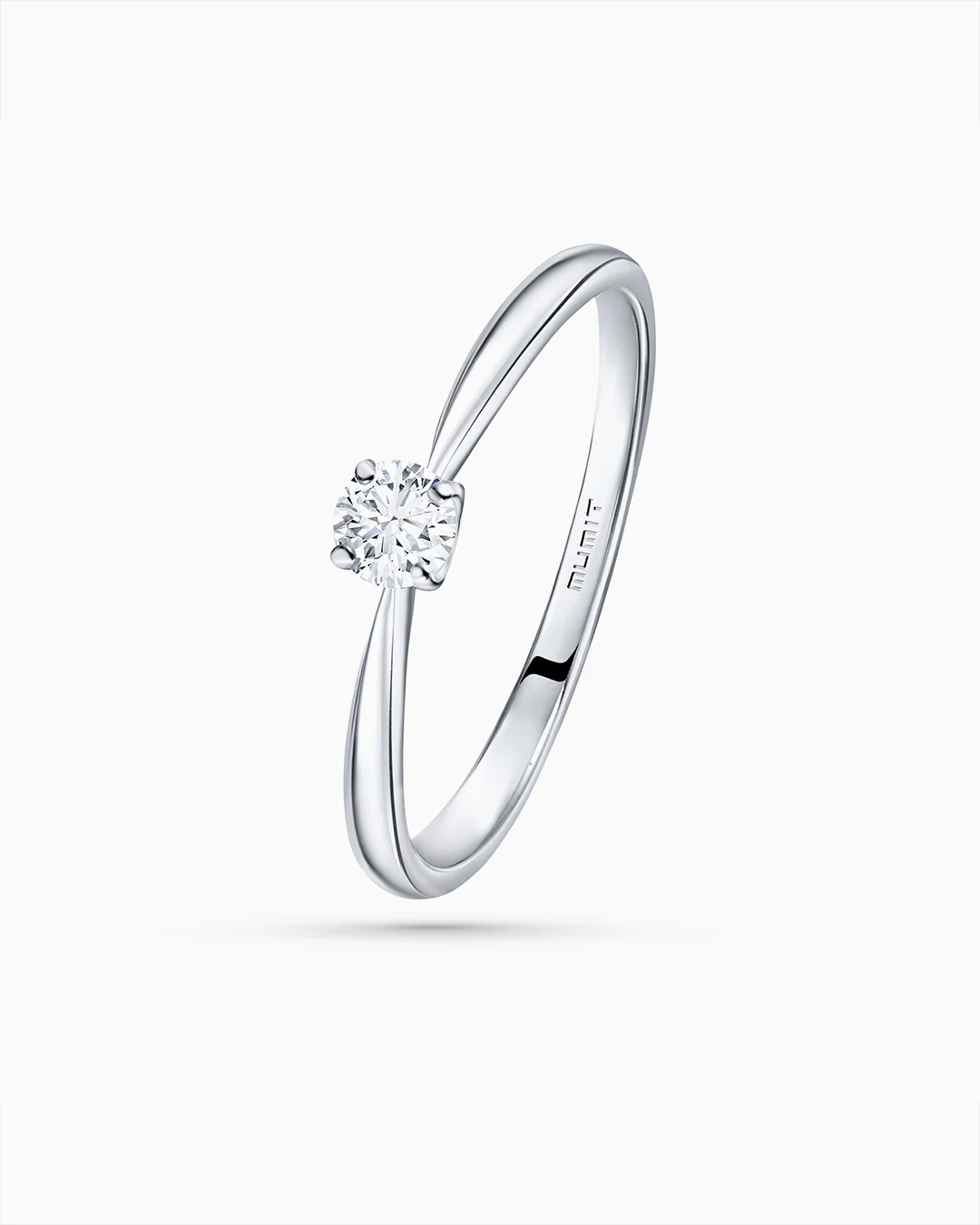 Solitario Always de Diamante 0,20 Cts. en Oro Blanco de 18 Kt - Image 3
