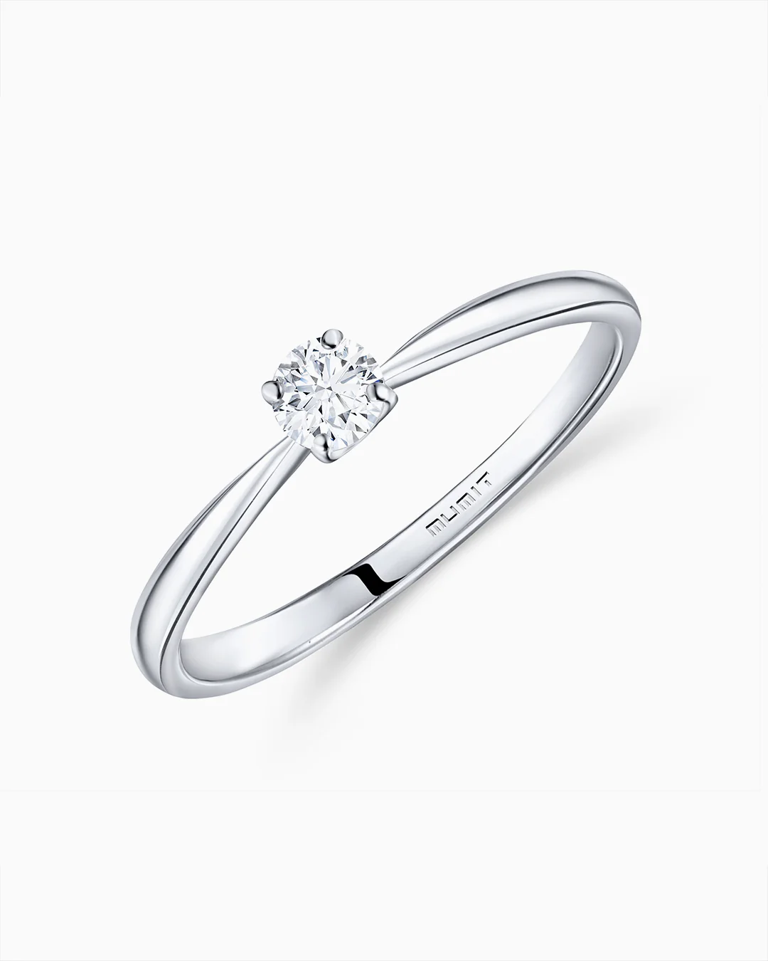 Solitario Always de Diamante 0,20 Cts. en Oro Blanco de 18 Kt - Image 5