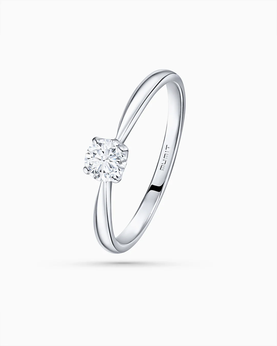 Solitario Always de Diamante 0,30 Cts. en Oro Blanco de 18 Kt - Image 4