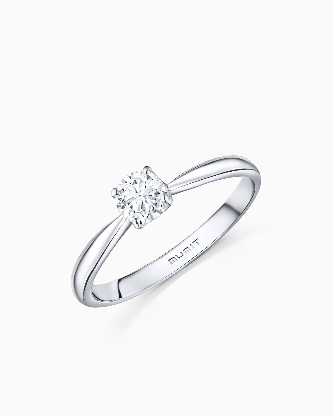 Solitario Always de Diamante 0,40 Cts. en Oro Blanco de 18 Kt - Image 3