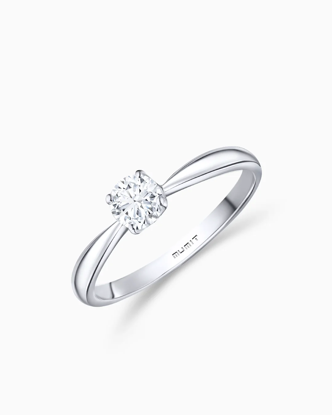 Solitario Always de Diamante 0,50 Cts. en Oro Blanco de 18 Kt - Image 3