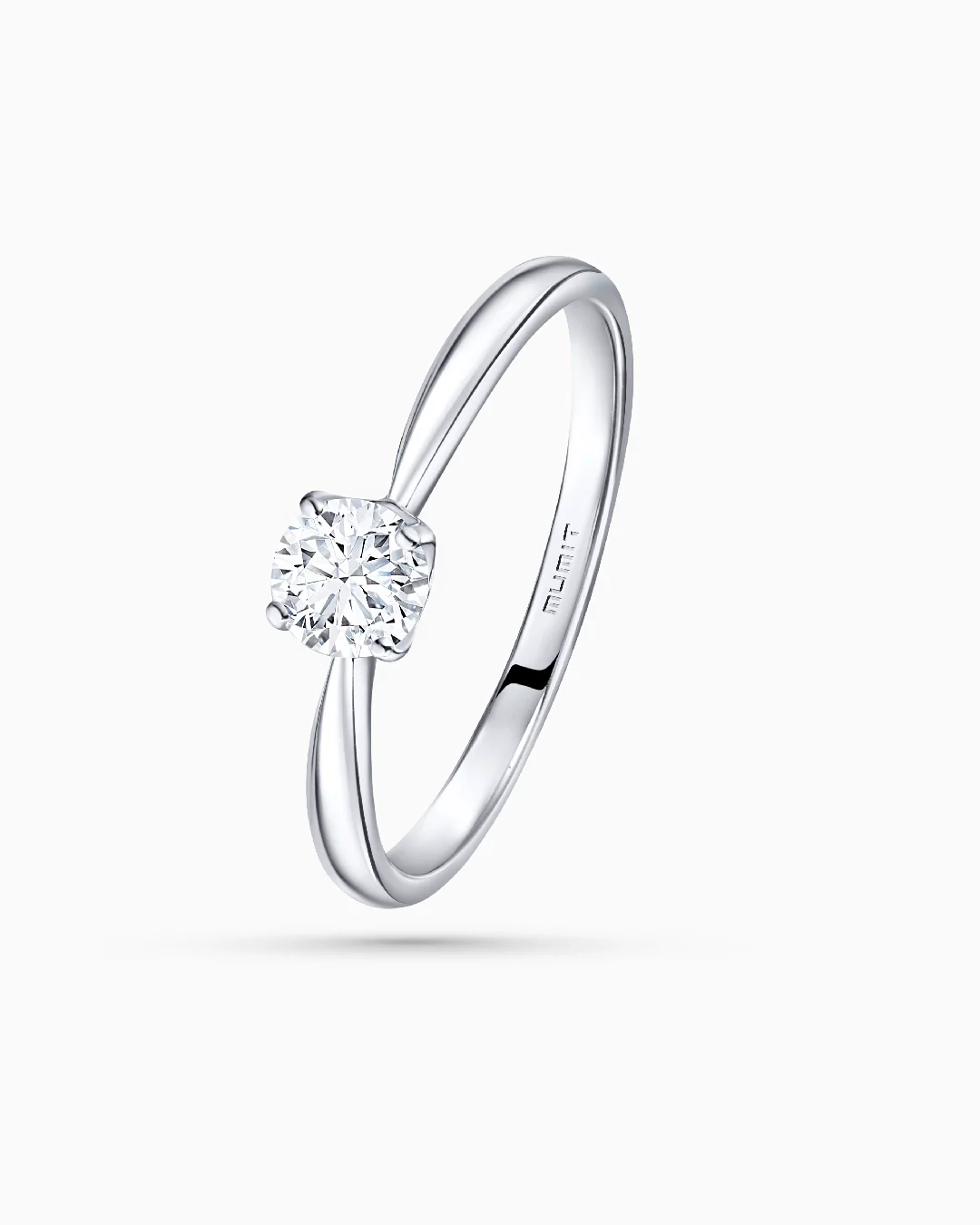 Solitario Always de Diamante 0,50 Cts. en Oro Blanco de 18 Kt - Image 4