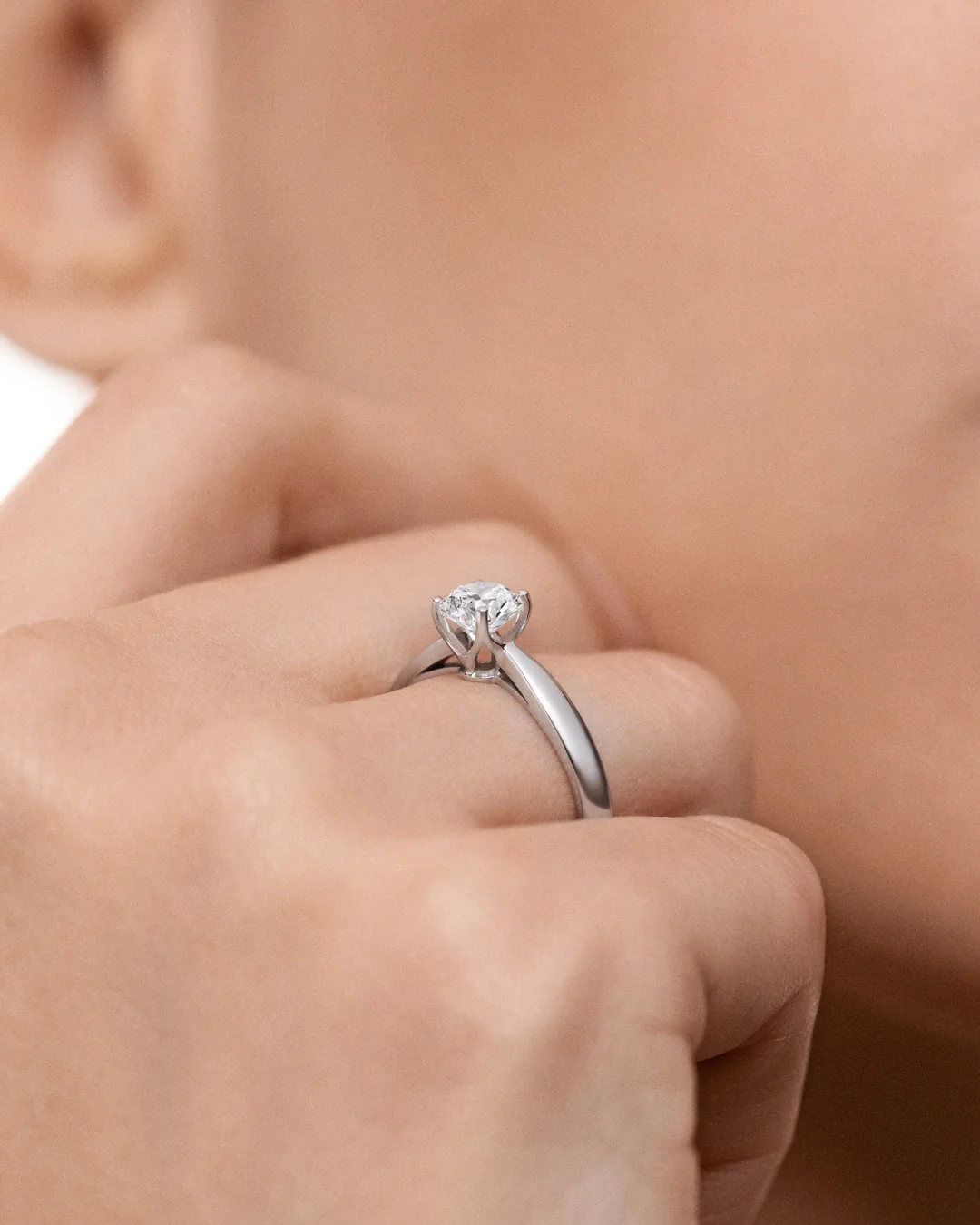 Solitario Always de Diamante 0,70 Cts. en Oro Blanco de 18 Kt - Image 3
