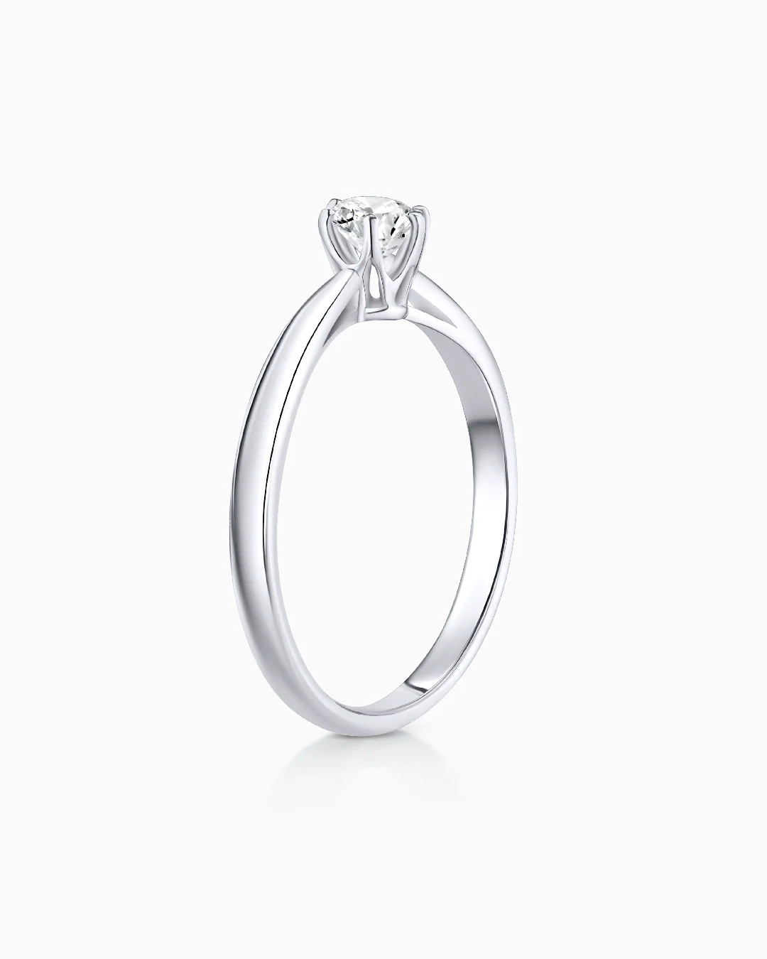 Solitario Always de Diamante 0,20 Cts. en Oro Blanco de 18 Kt - Image 4