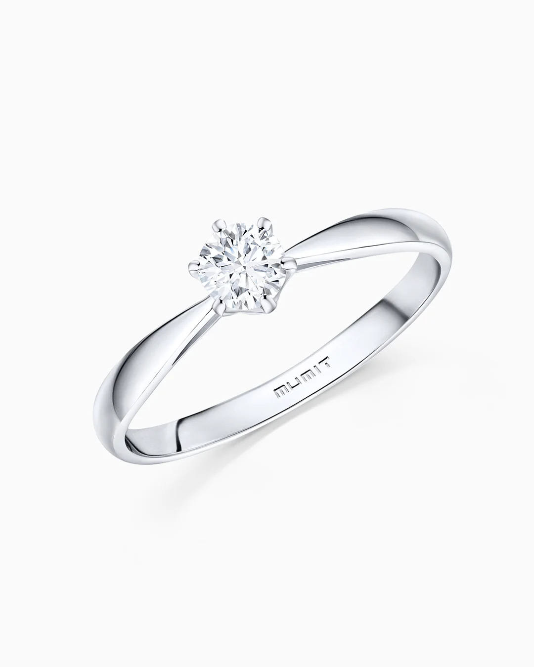 Solitario Always de Diamante 0,30 Cts. en Oro Blanco de 18 Kt - Image 2
