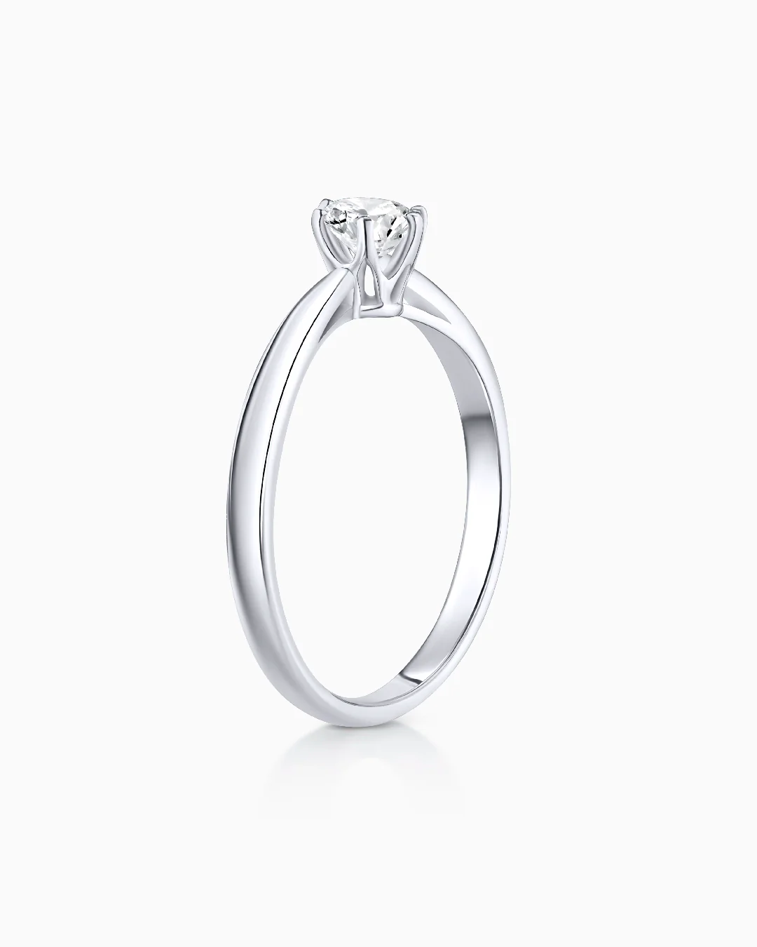 Solitario Always de Diamante 0,40 Cts. en Oro Blanco de 18 Kt - Image 4