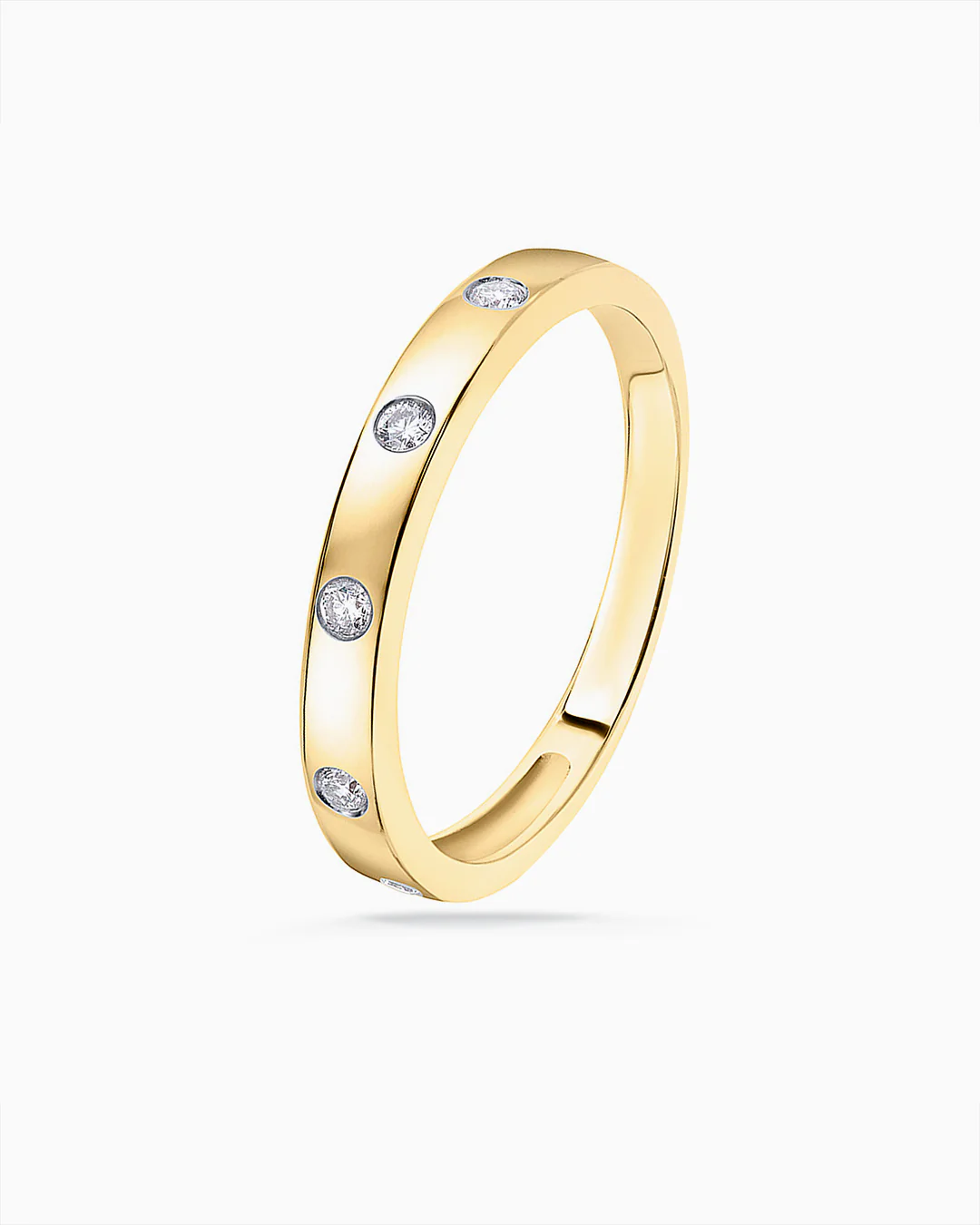 Sortija Allied de Diamantes en Oro Amarillo de 18 Kt - Image 4