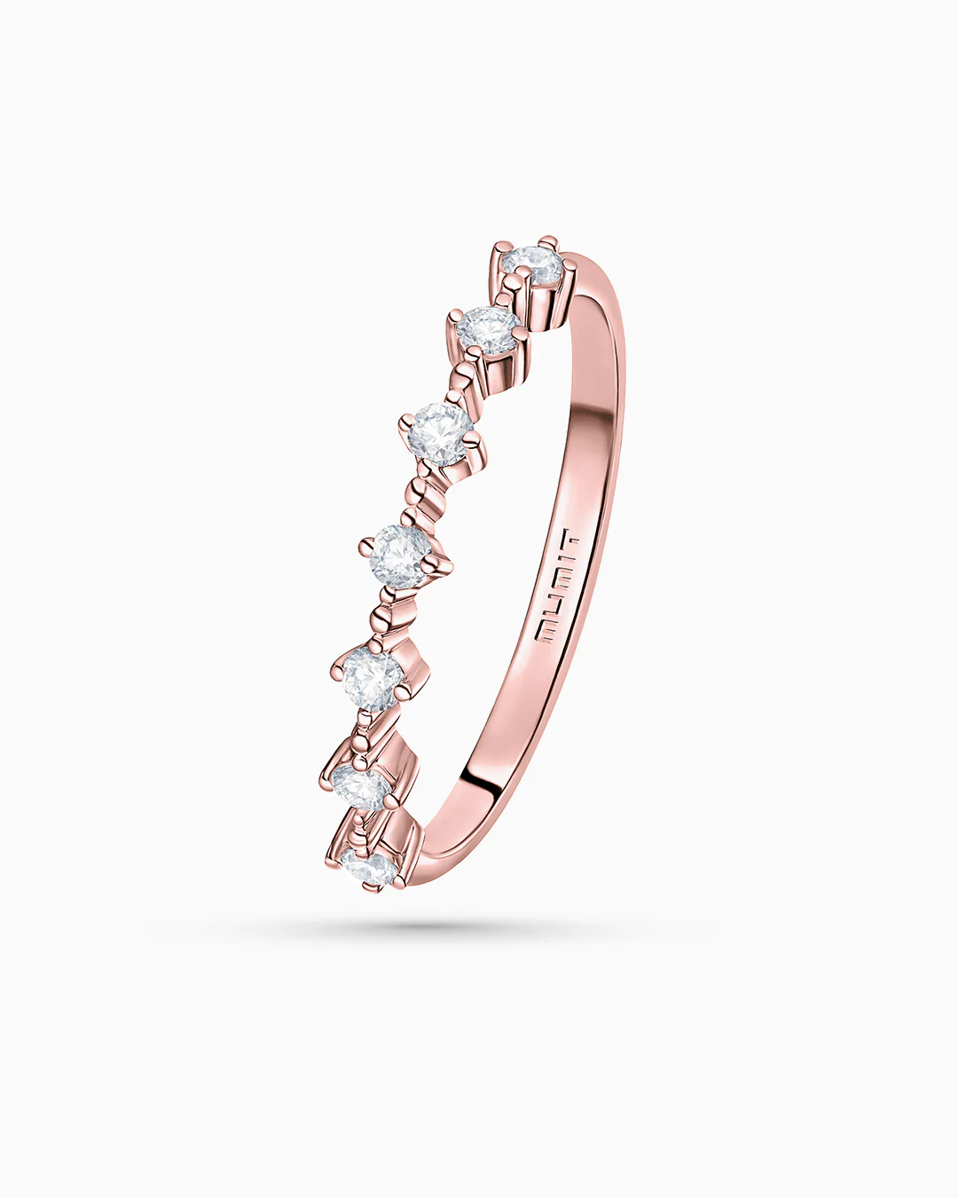 Sortija Anwen de Diamantes en Oro Rosa de 18 Kt - Image 3