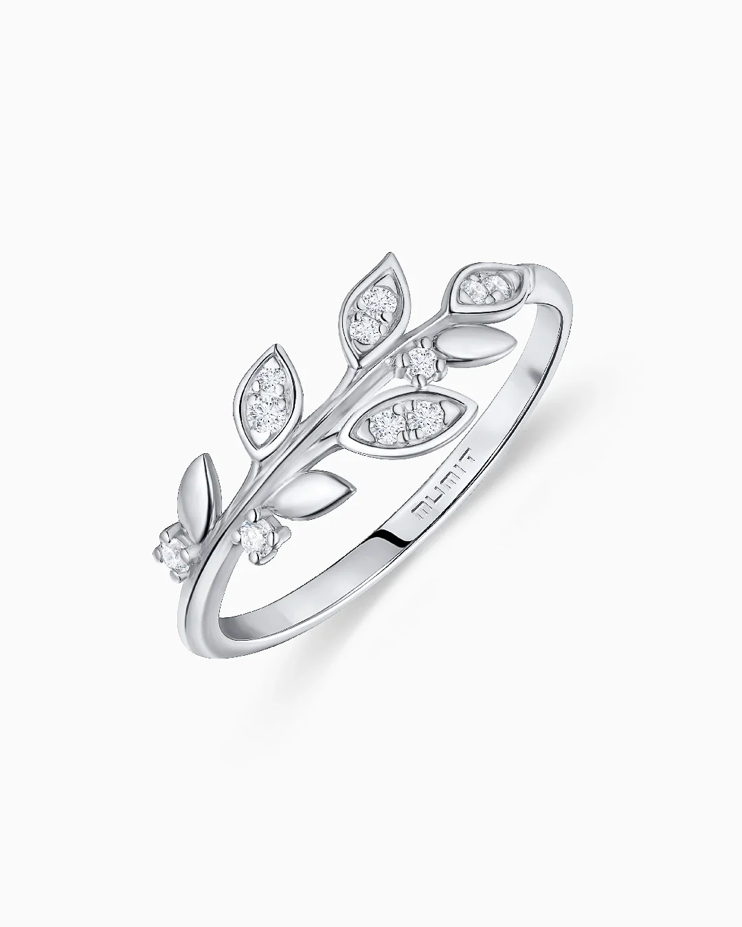 Sortija Dafne de Diamantes en Oro Blanco de 18 Kt - Image 4