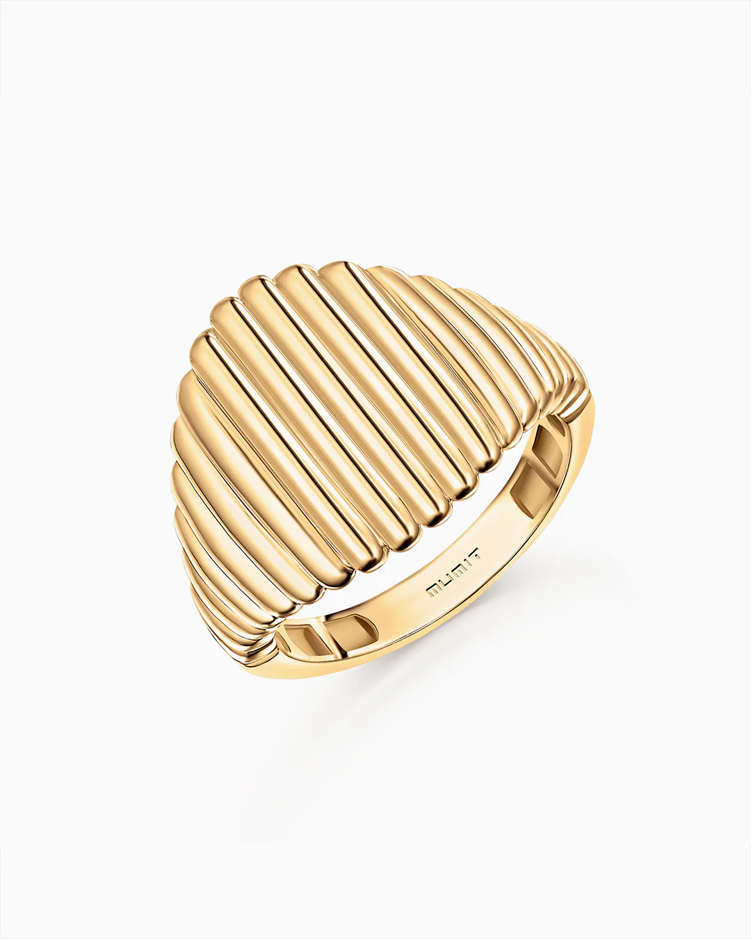 Sortija Duomo Bold en Oro Amarillo de 18 Kt