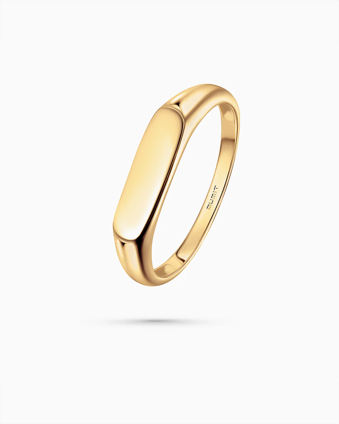 Sortija Duomo Signet en Oro Amarillo de 18 Kt - Image 4