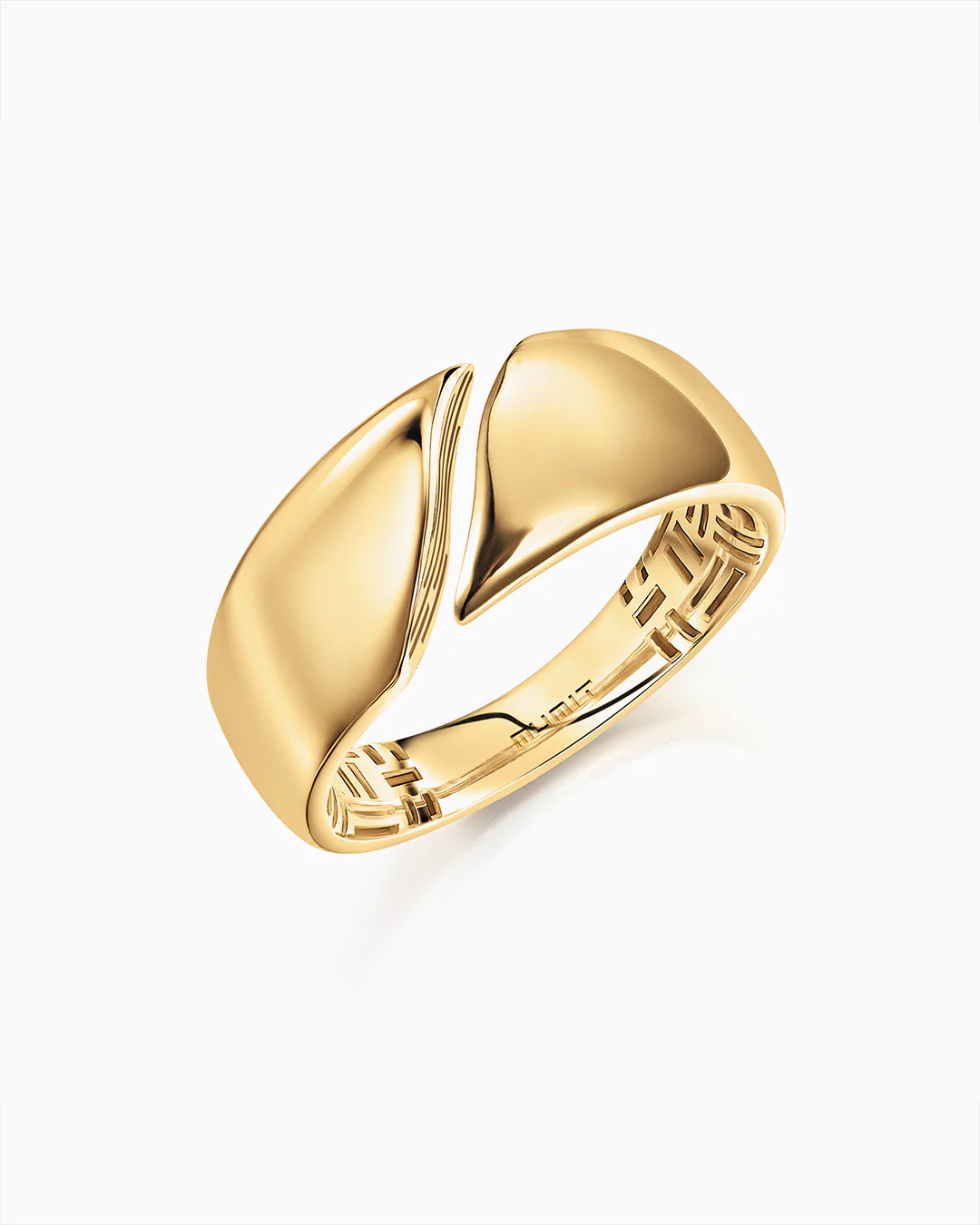 Sortija Duomo Split en Oro Amarillo de 18 Kt
