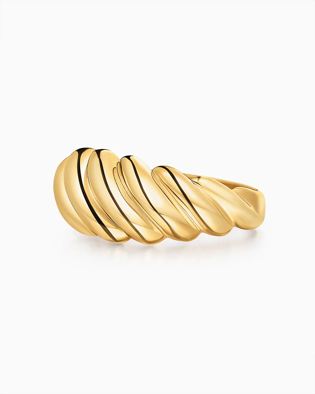 Sortija Duomo Twist L en Oro Amarillo de 18 Kt - Image 4