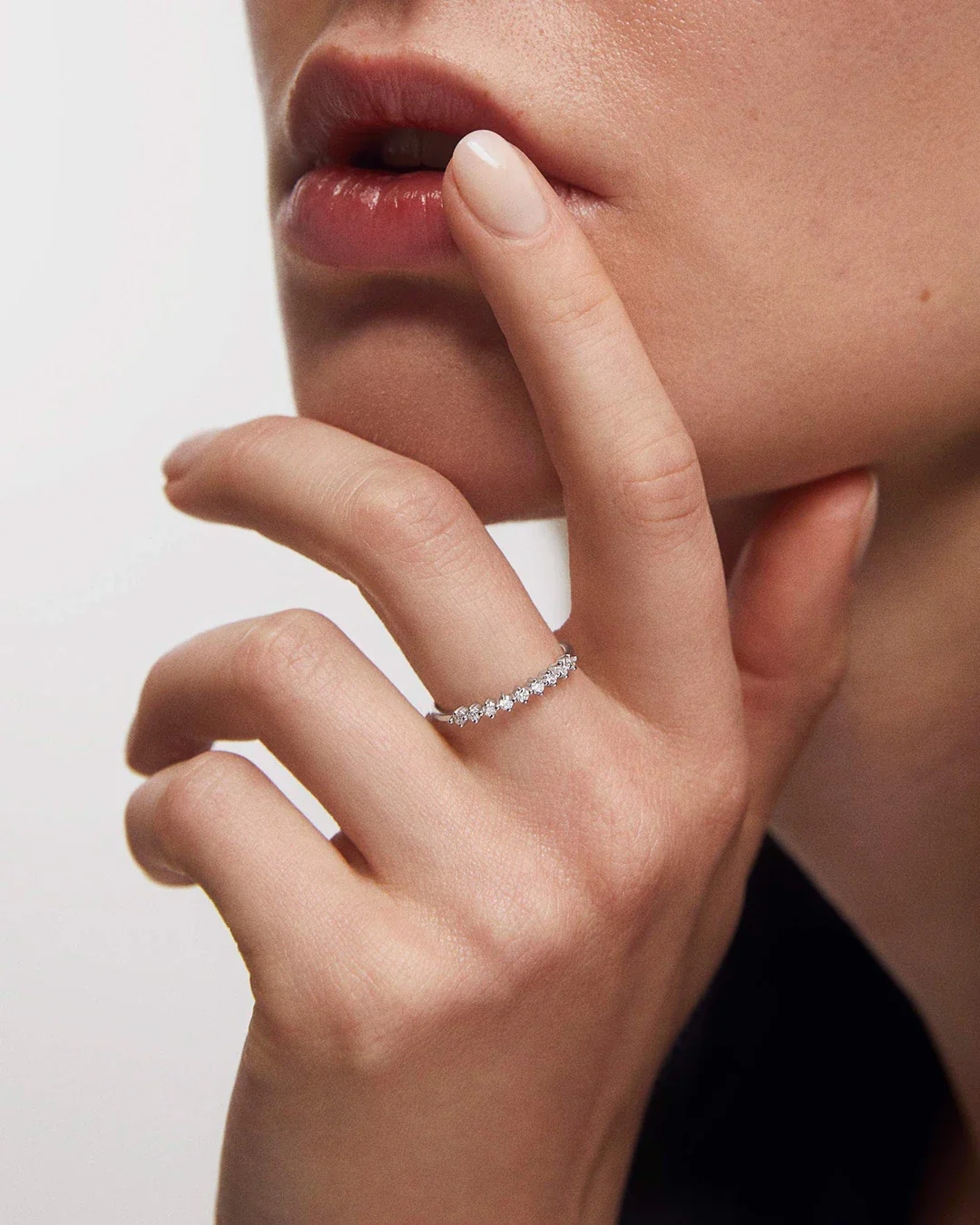 Sortija Everline de Diamantes en Oro Blanco de 18 Kt - Image 3