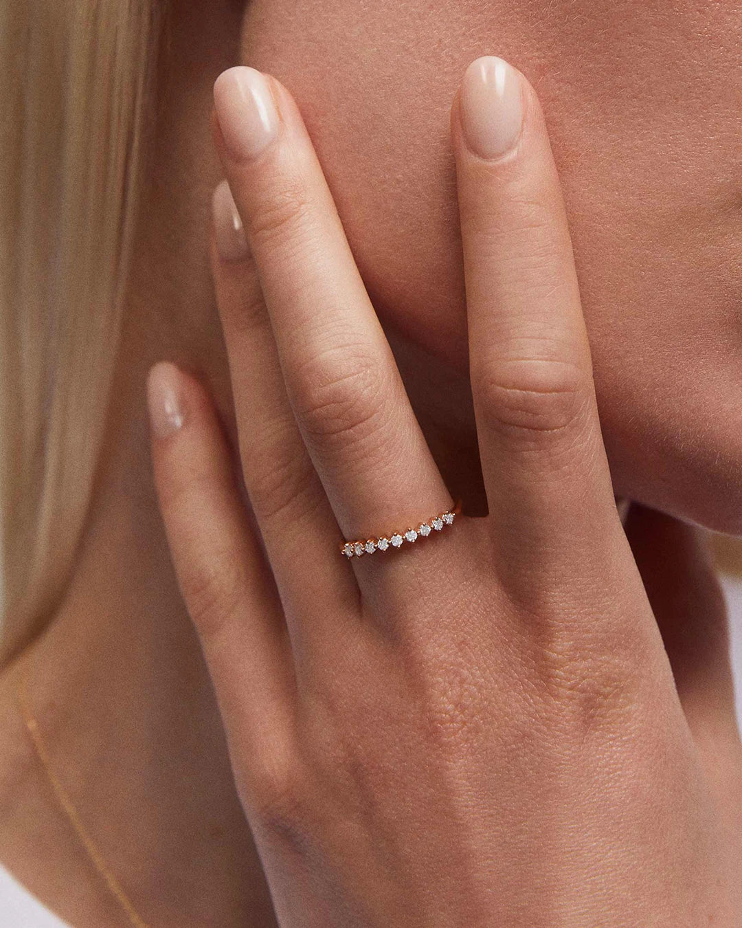 Sortija Everline de Diamantes en Oro Rosa de 18 Kt - Image 2