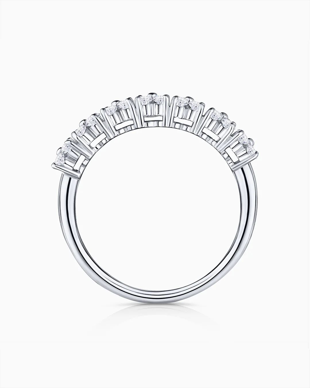 Sortija Garden de Diamantes en Oro Blanco de 18 Kt - Image 4