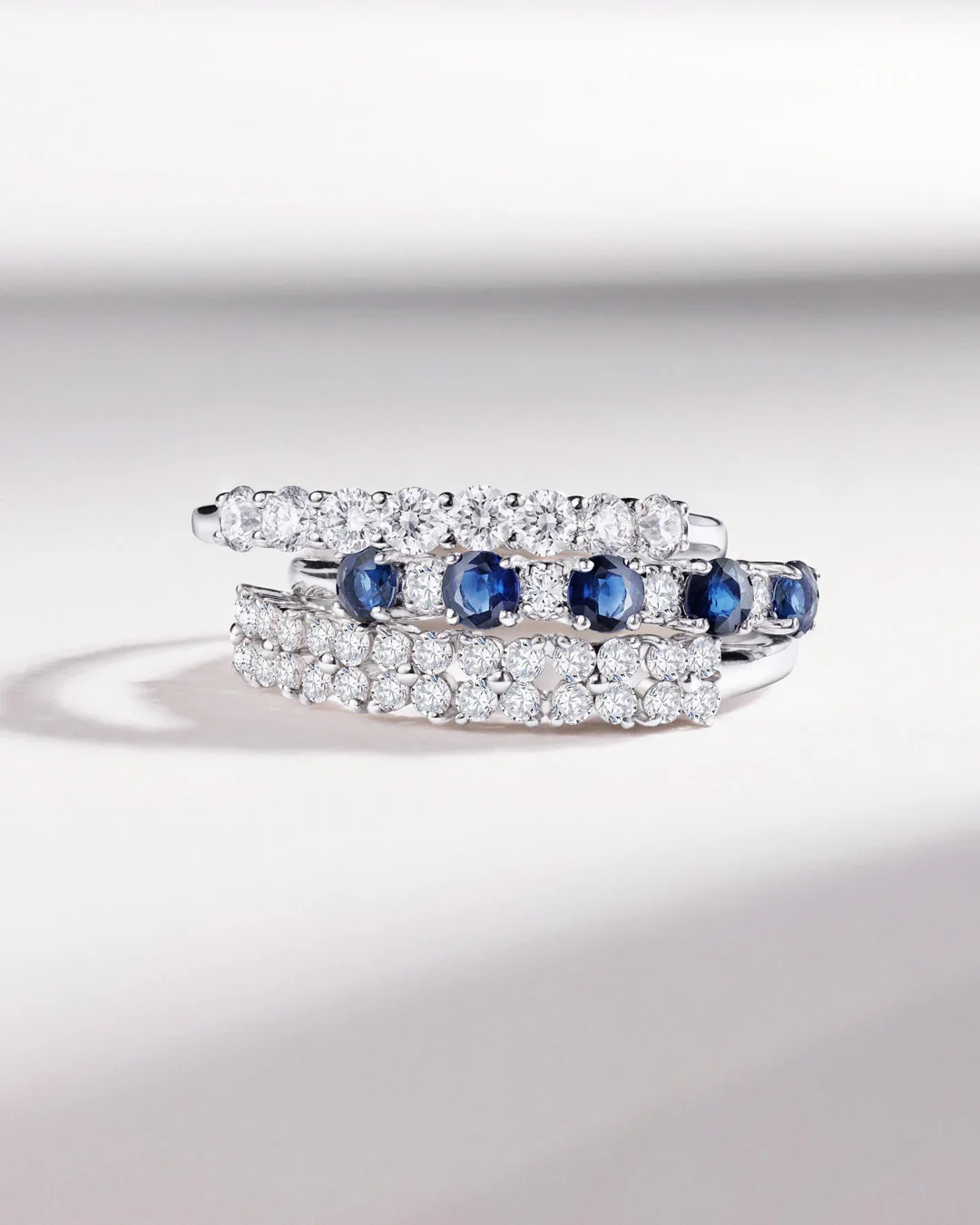 Sortija Garden de Diamantes en Oro Blanco de 18 Kt - Image 5