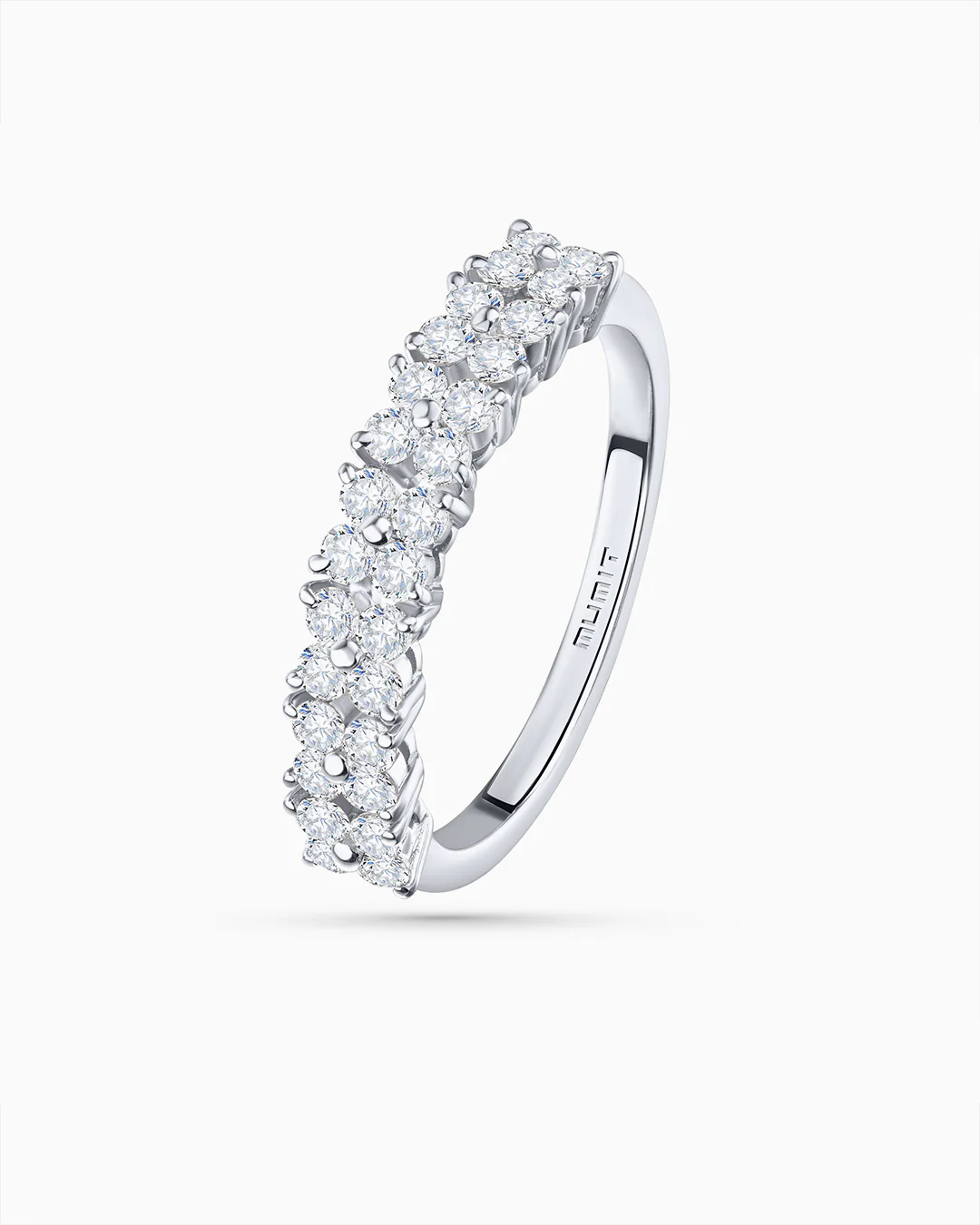 Sortija Garden de Diamantes en Oro Blanco de 18 Kt - Image 6