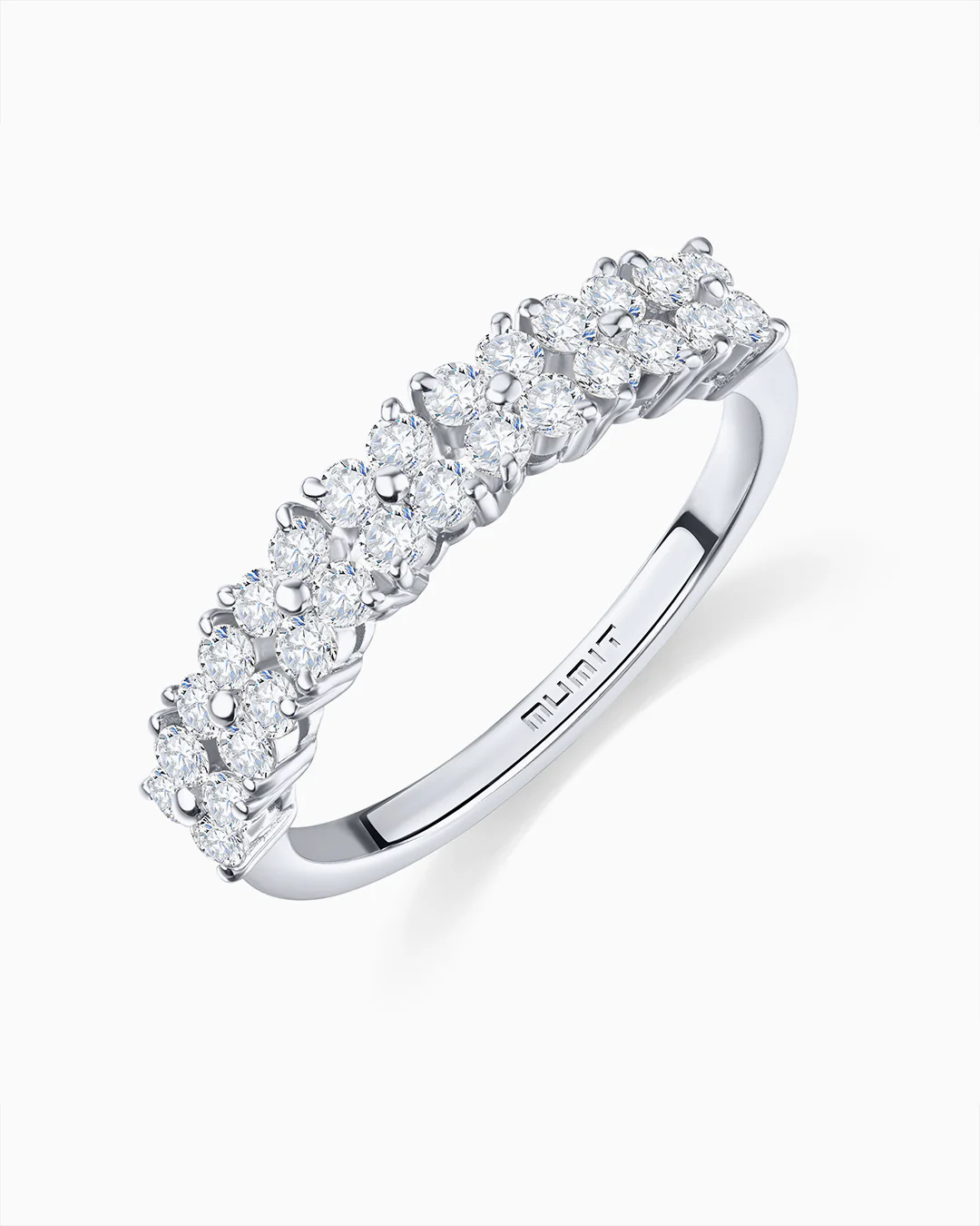 Sortija Garden de Diamantes en Oro Blanco de 18 Kt - Image 7