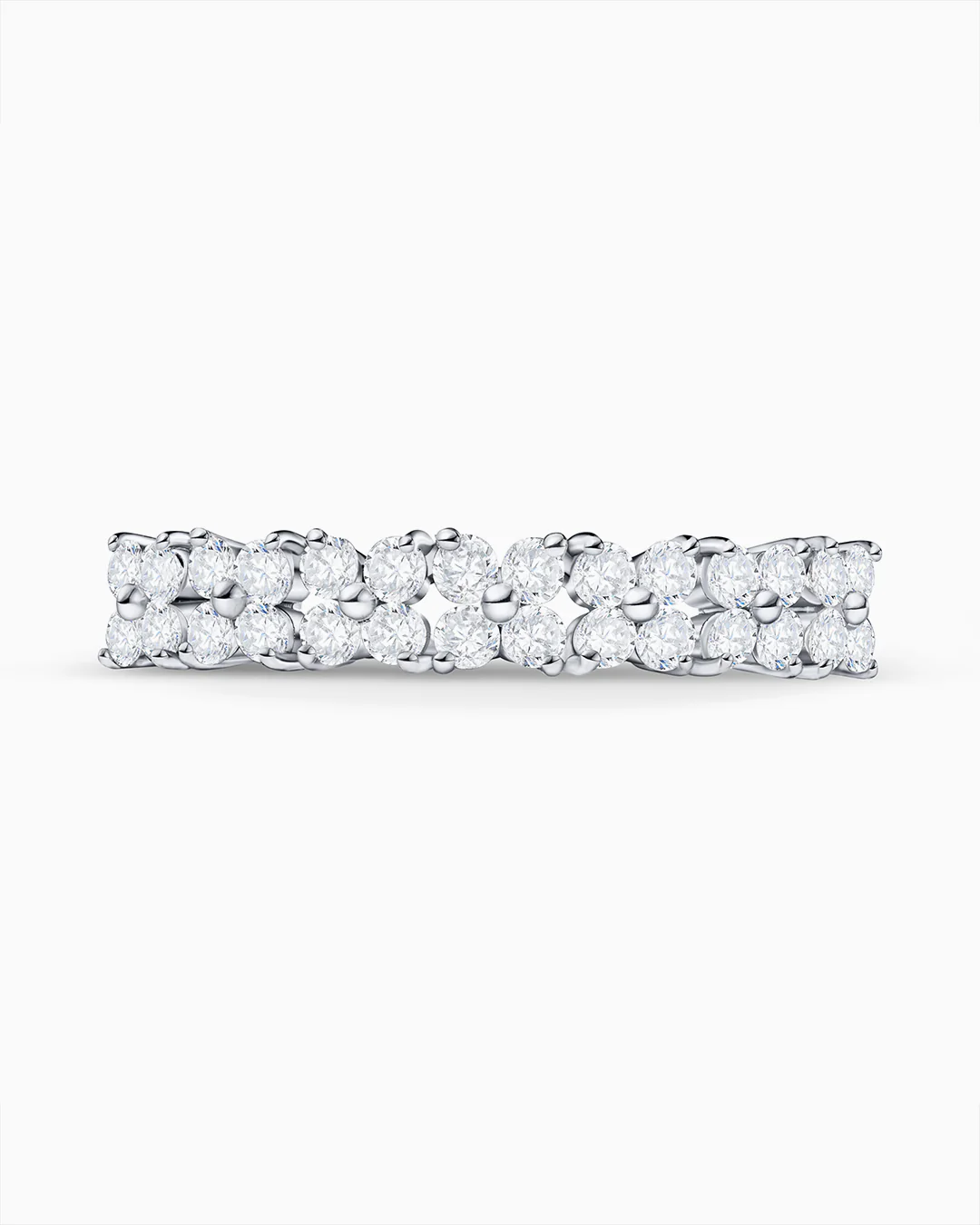 Sortija Garden de Diamantes en Oro Blanco de 18 Kt - Image 9