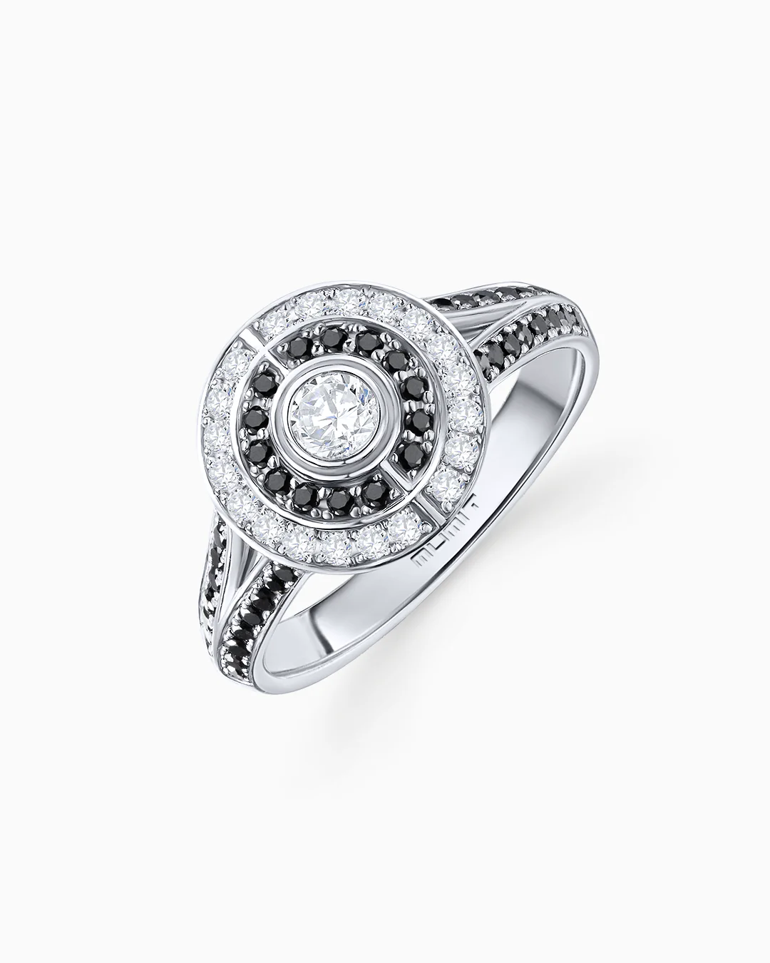 Sortija Greta de Diamantes en Oro Blanco de 18 Kt - Image 5