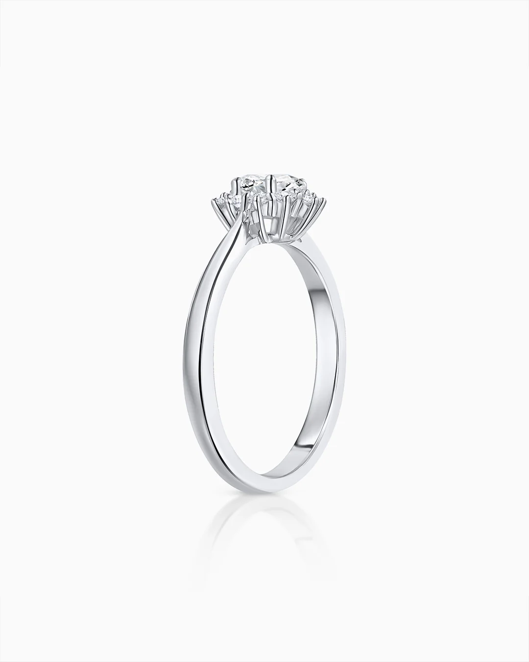 Sortija Irem Diamonds 0,68 Cts. en Oro Blanco de 18 Kt - Image 4