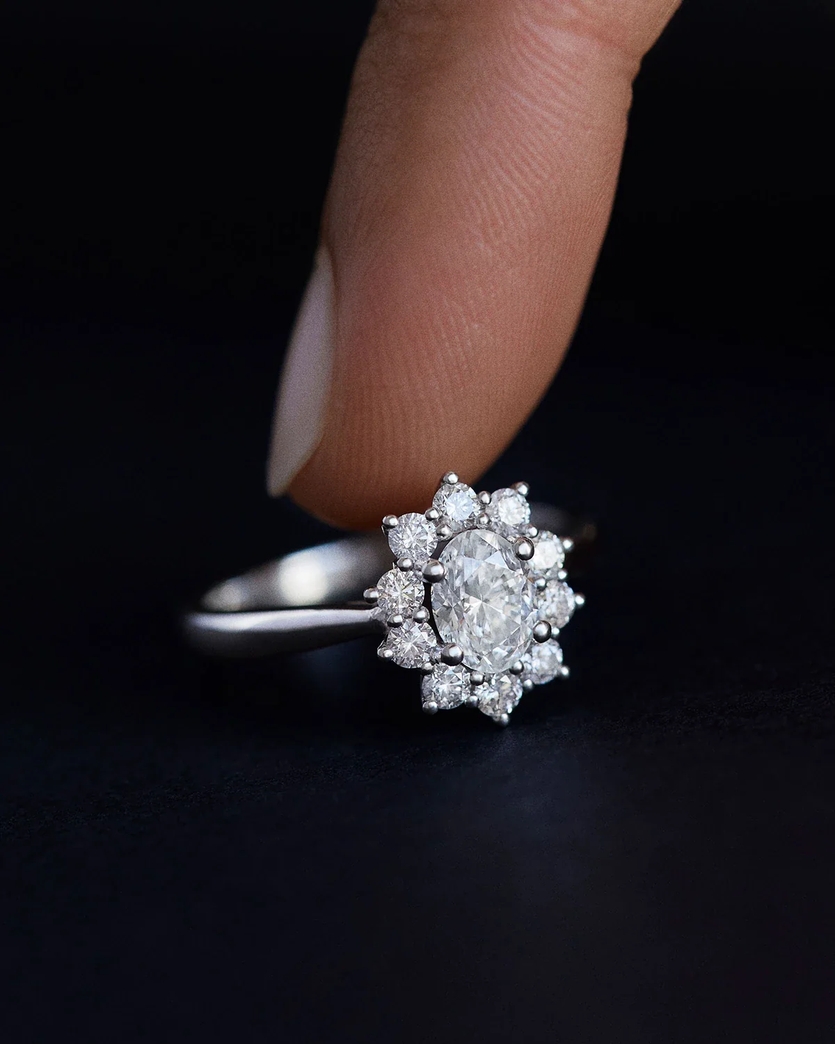 Sortija Irem Diamonds 1,18 Cts. en Oro Blanco de 18 Kt - Image 5