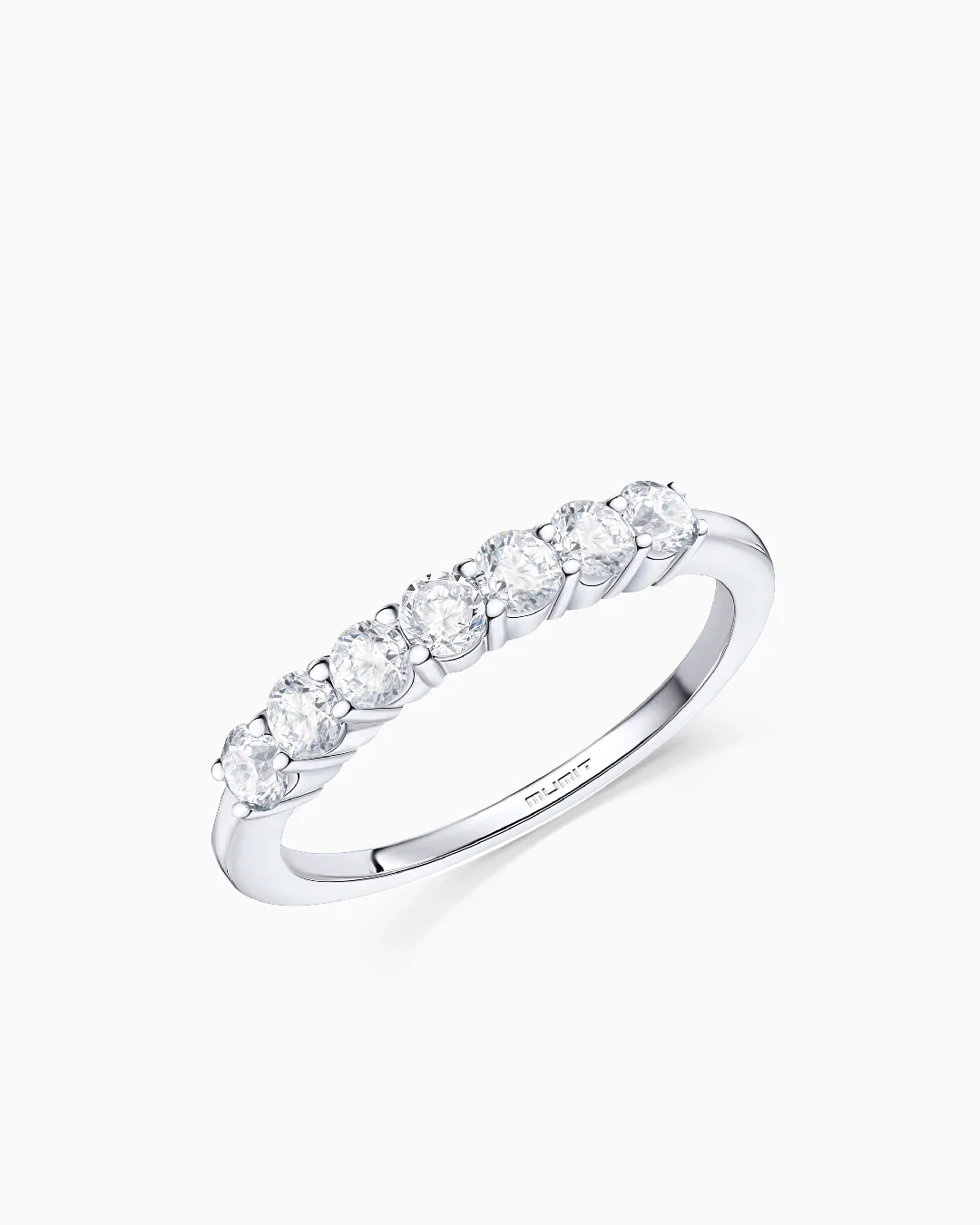 Sortija Julietta de Diamantes 0,90 Cts. en Oro Blanco de 18 Kt - Image 3