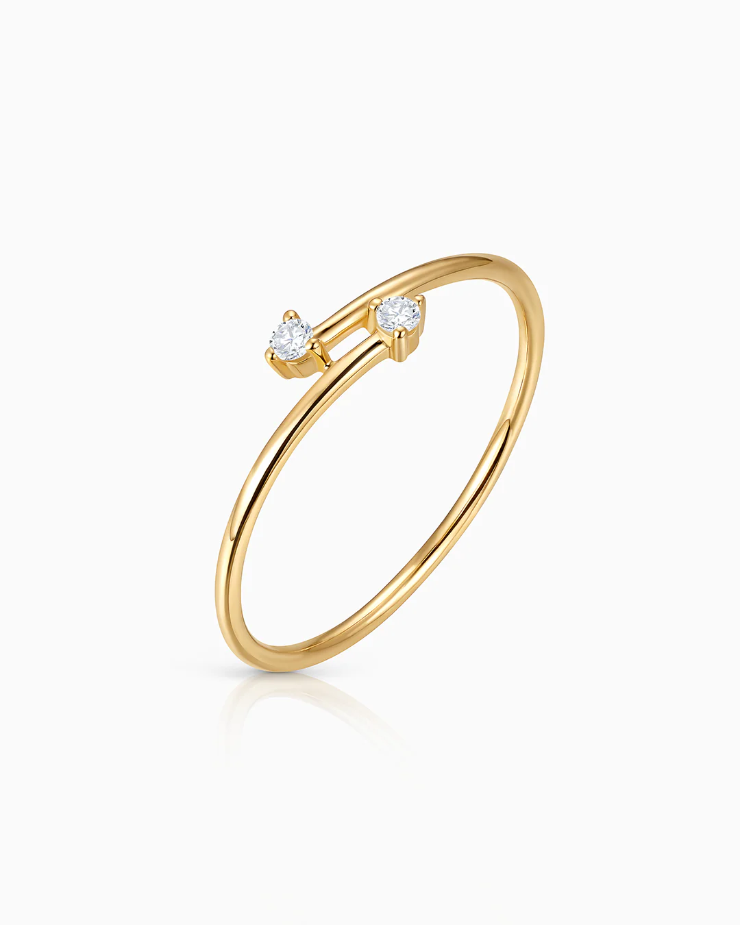 Sortija Juno de Diamantes en Oro Amarillo de 18 Kt - Image 4