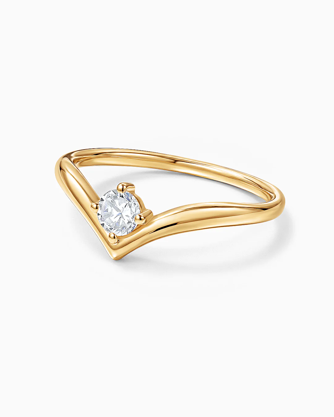 Sortija Liora Aria de Diamante en Oro Amarillo de 18 kt - Image 4