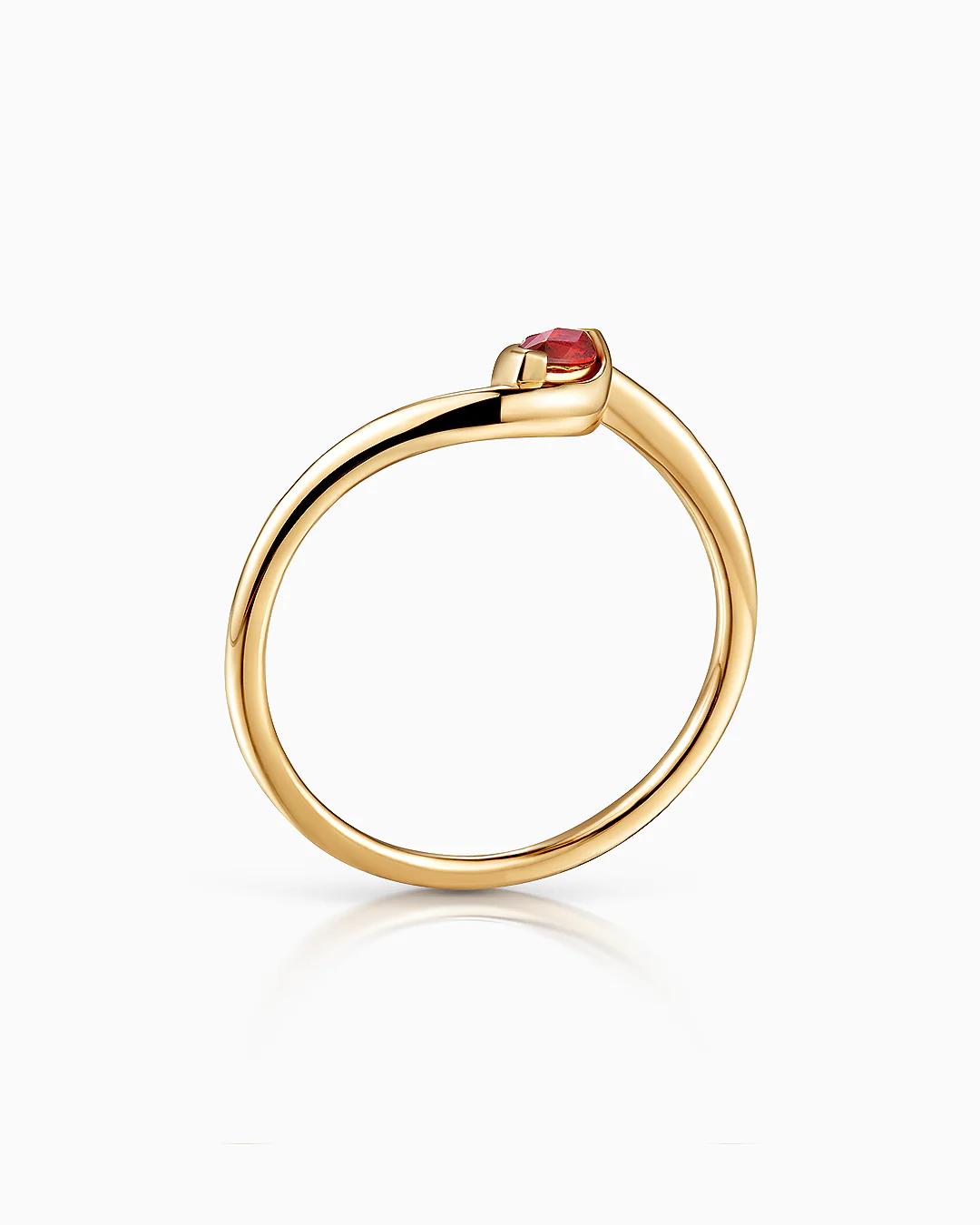 Sortija Liora Élan de Rubí en Oro Amarillo de 18 kt - Image 6