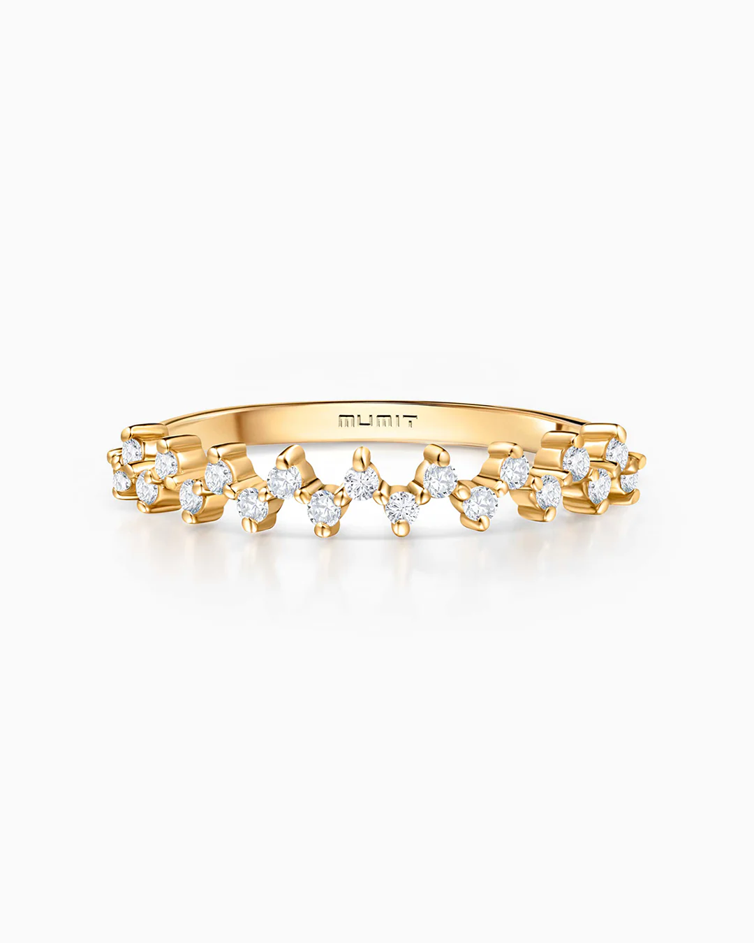 Sortija Liv de Diamantes en Oro Amarillo de 18 Kt - Image 4