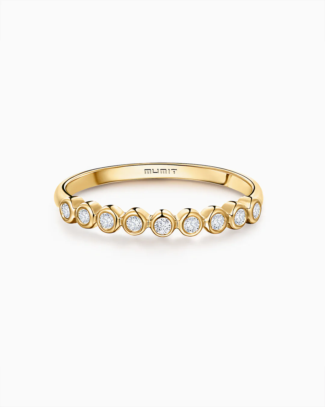 Sortija Origine de Diamantes en Oro Amarillo de 18 Kt