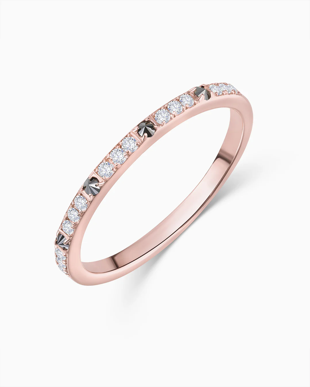 Sortija Raxel Diamonds en Oro Rosa de 18 Kt