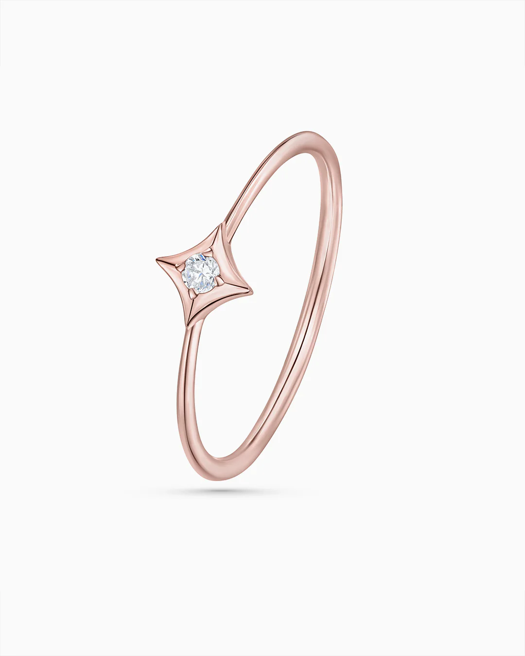 Sortija Rosa de los Vientos Hadar en Oro Rosa de 18 Kt - Image 4