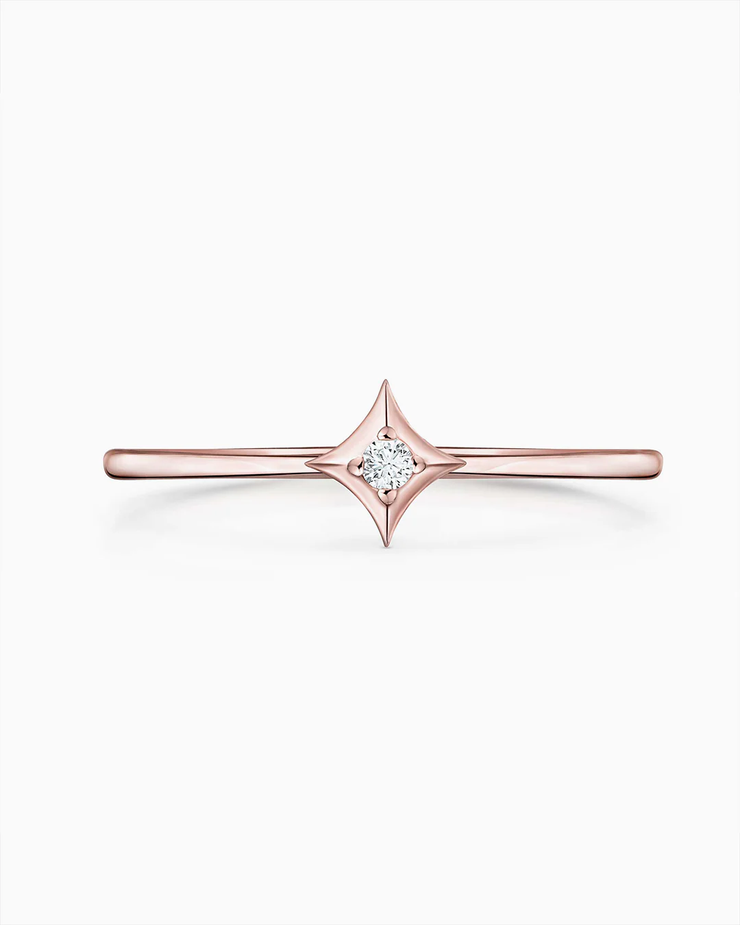 Sortija Rosa de los Vientos Hadar en Oro Rosa de 18 Kt - Image 6