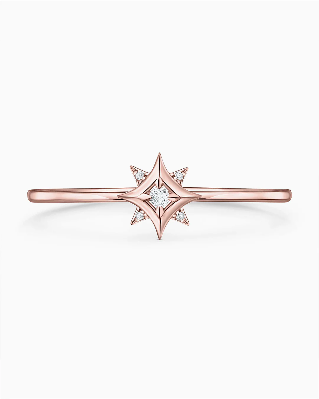 Sortija Rosa de los Vientos Mimosa en Oro Rosa de 18 Kt - Image 6