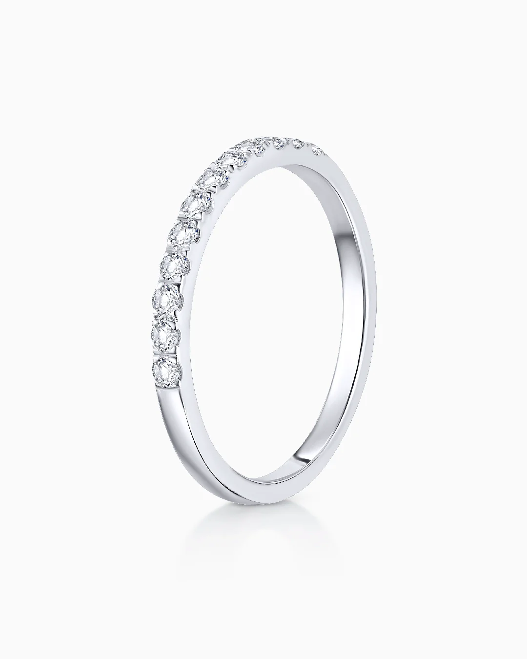 Sortija Stella de Diamantes 0,35 Cts. en Oro Blanco de 18 Kt - Image 5
