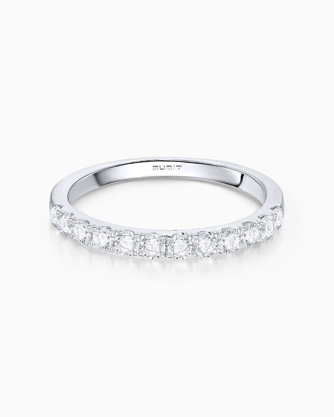 Sortija Stella de Diamantes 0,50 Cts. en Oro Blanco de 18 Kt