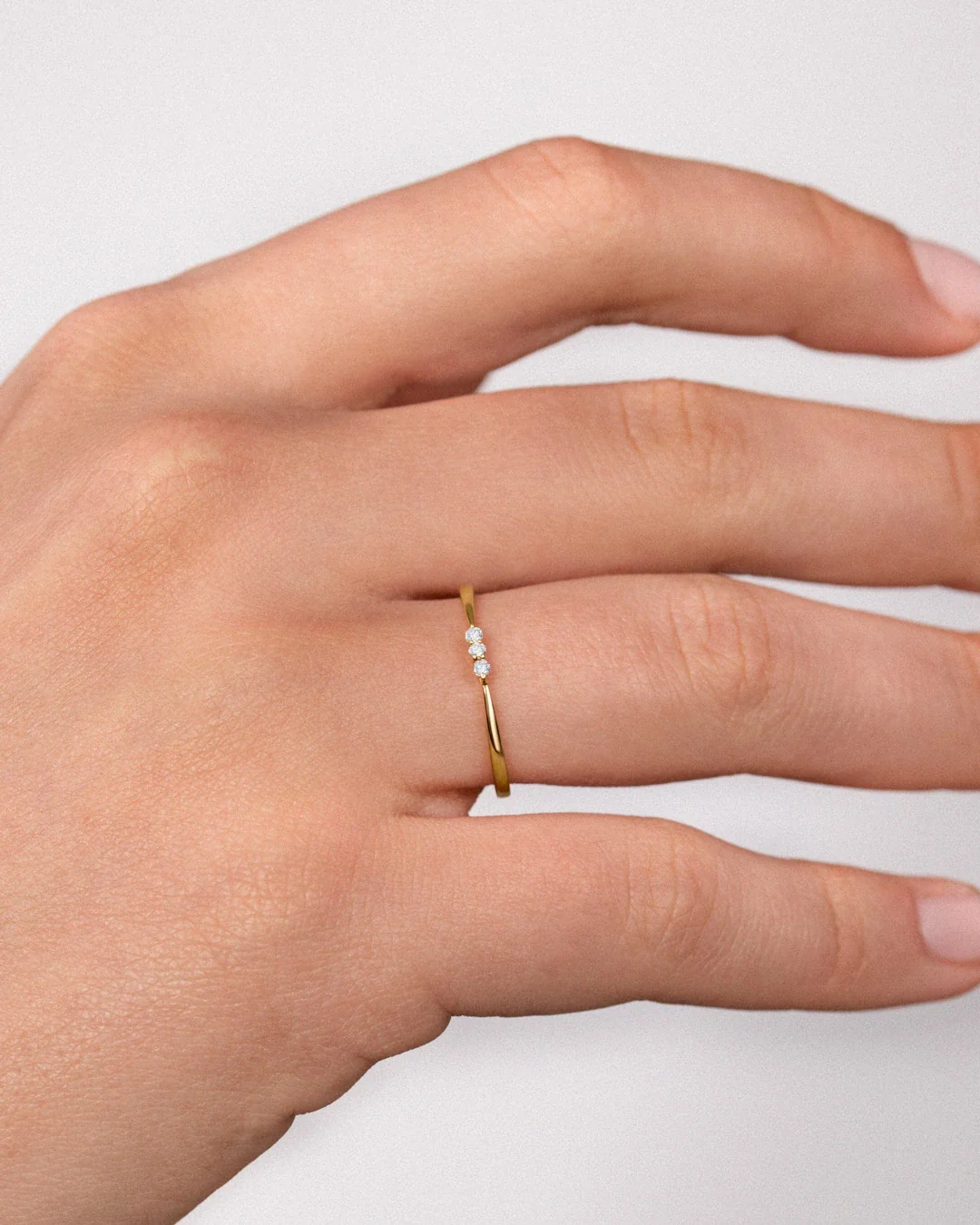 Sortija Sweet Diamonds en Oro Amarillo de 18 Kt - Image 2