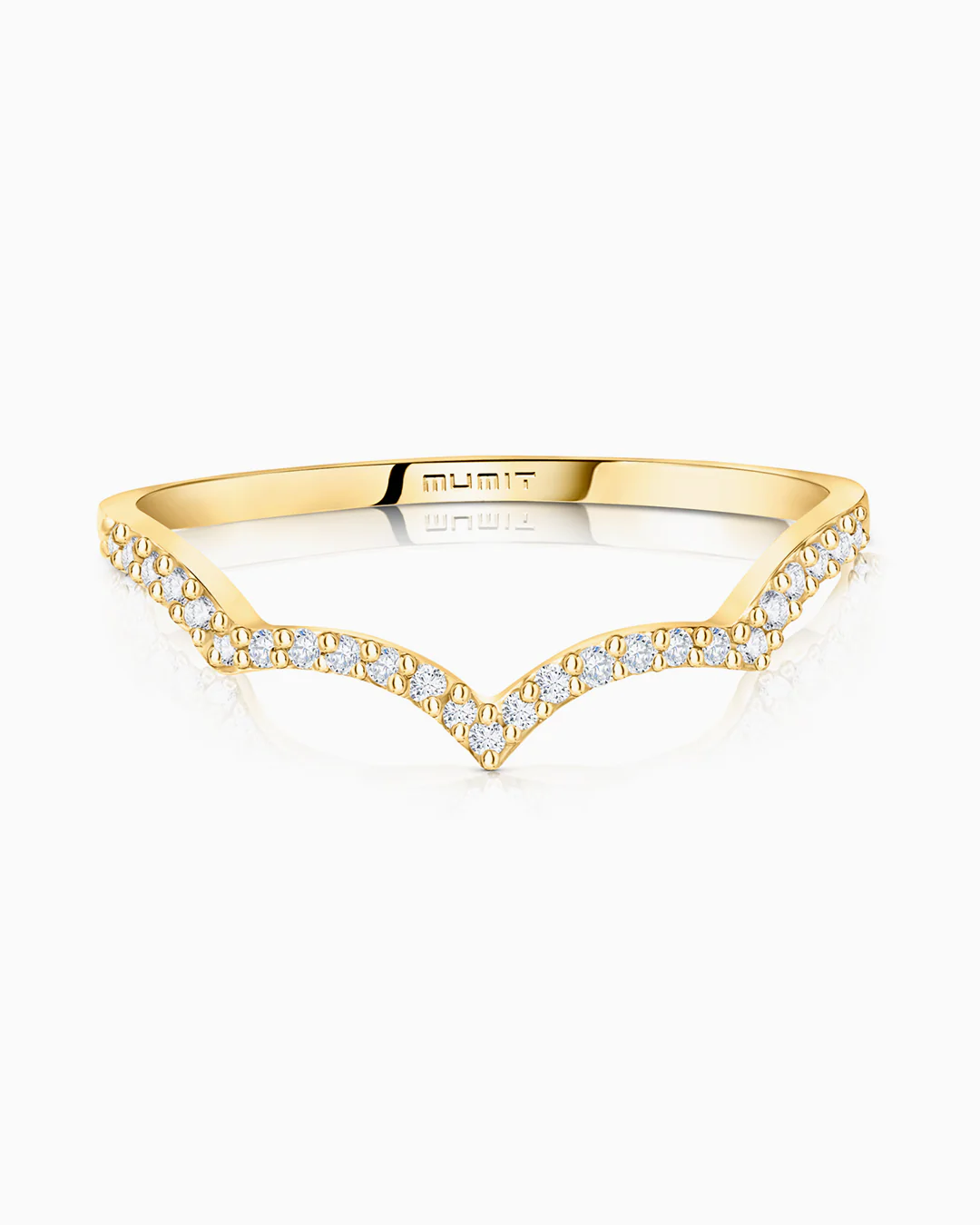 Sortija Volt Diamonds en Oro Amarillo de 18 Kt - Image 4