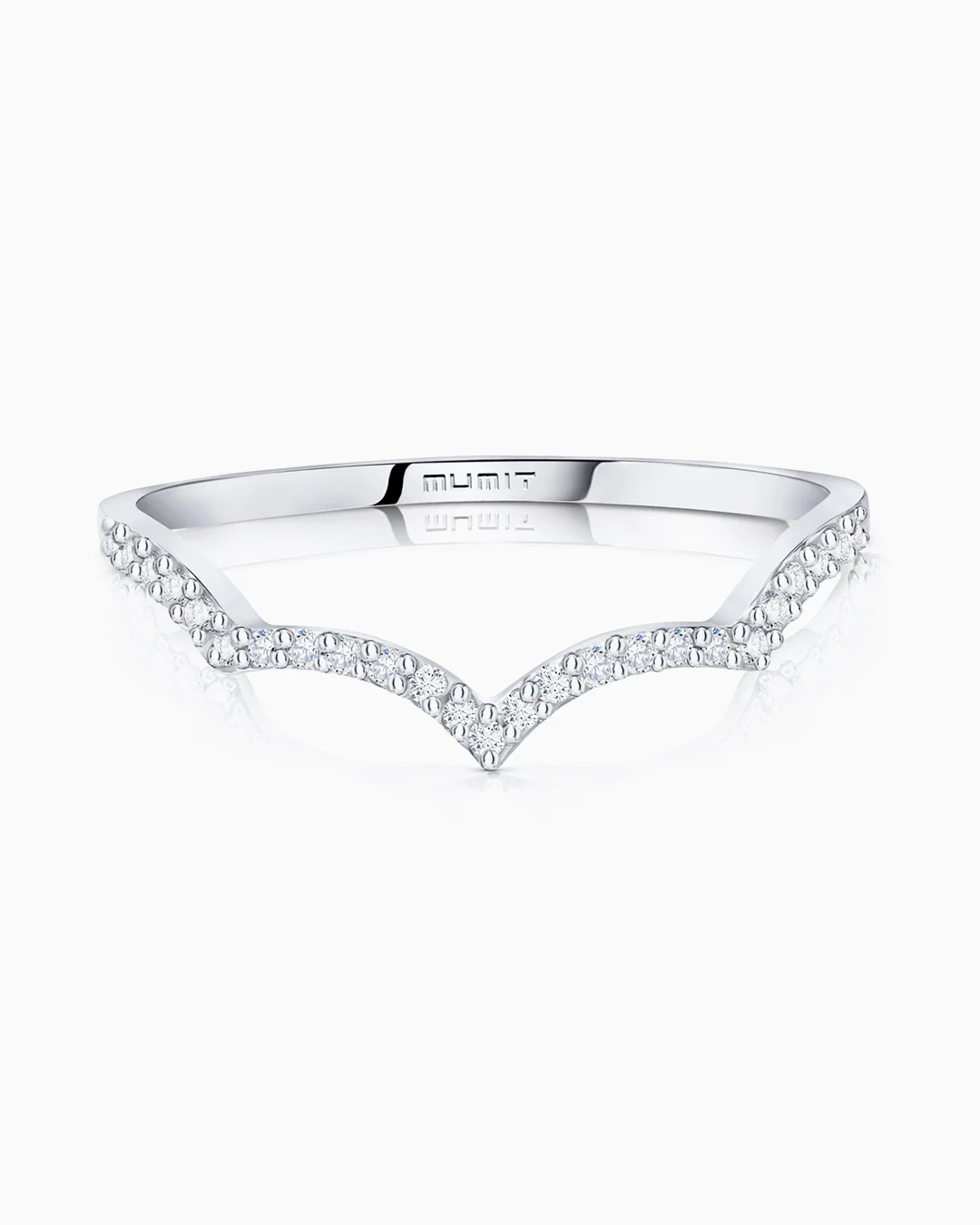 Sortija Volt Diamonds en Oro Blanco de 18 Kt - Image 4