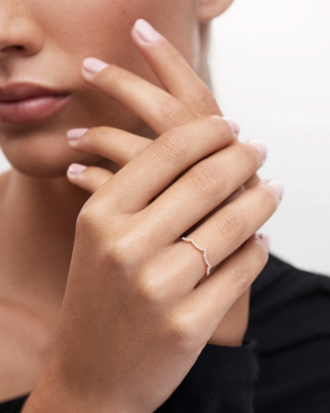 Sortija Volt Diamonds en Oro Rosa de 18 Kt - Image 2