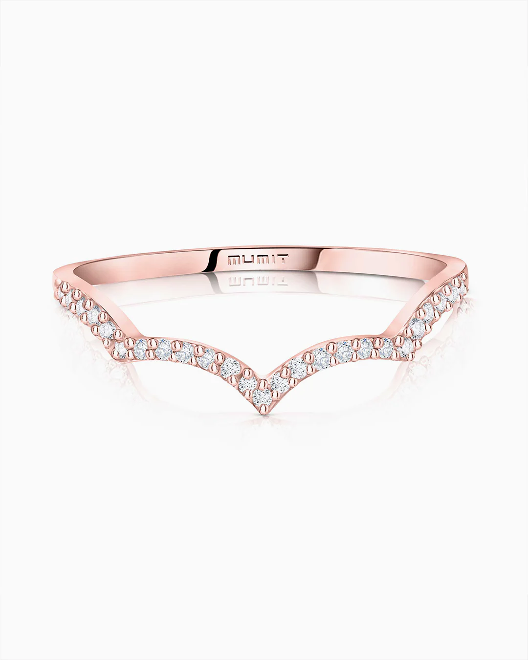 Sortija Volt Diamonds en Oro Rosa de 18 Kt - Image 3