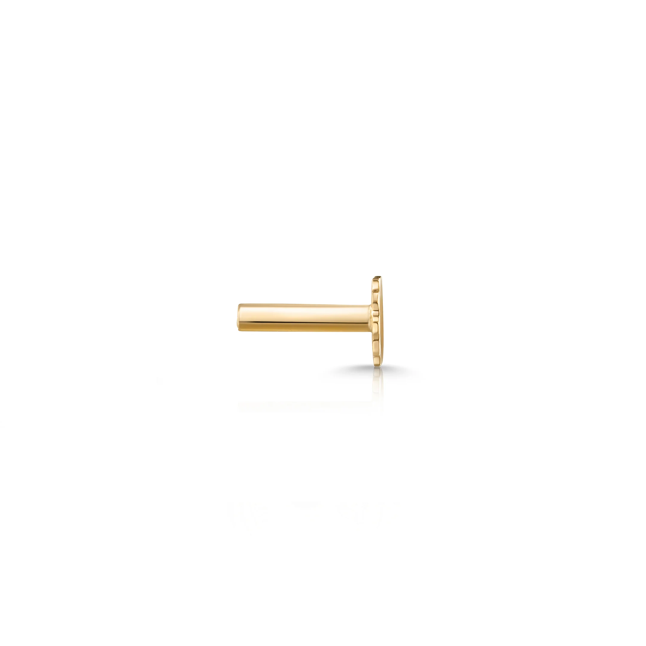 Tuerca Tragus Mumit en Oro Amarillo de 18 Kt - Image 2