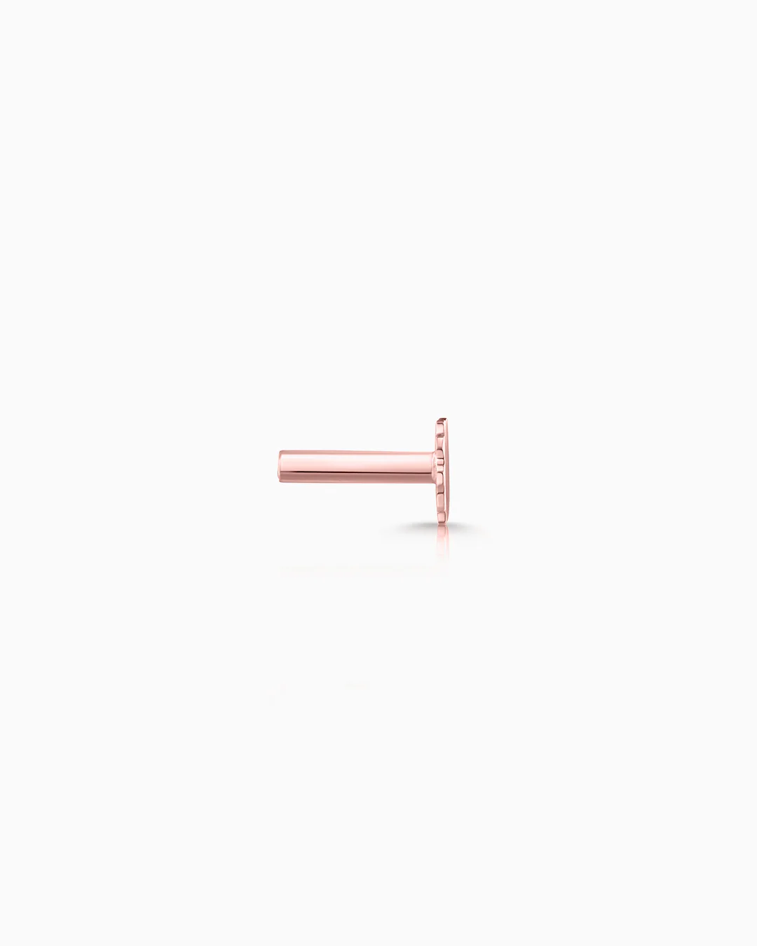 Tuerca Tragus Mumit en Oro Rosa de 18 Kt - Image 4